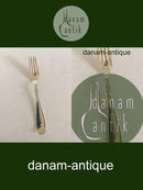 "Rex "银质餐叉，19.5厘米。W &amp; Sørensen