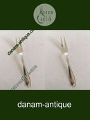 "Rex" Kødgaffel i Sølv. 22.2 cm. W & S Sørensen