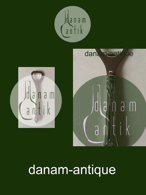 Saksisk Cohr Øloplukker i Sølv og Rustfrit Stål