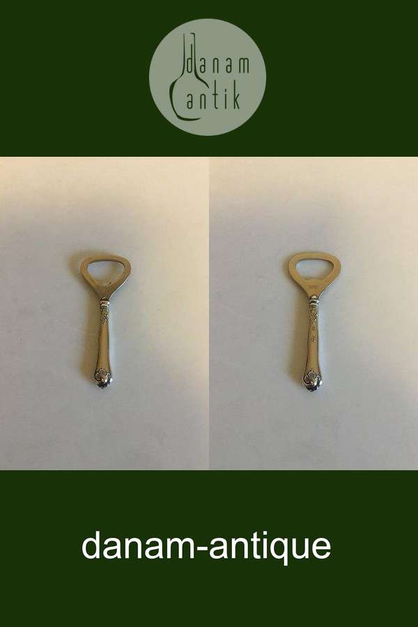 Cohr Sølv og Rustfrit Stål Saksisk Flaskeåbner