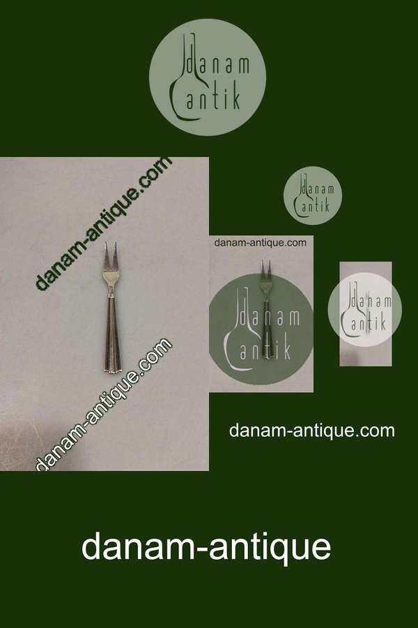 Margit Krone Sølv Pålægsgaffel