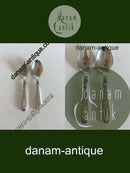 Cohr Elite Sølv Lille Ske og Gaffel Sæt med Stål Top