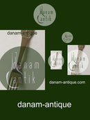 Grimm Eventyr Barnegaffel i Sølv. Rødhætte og Ulven Horsens