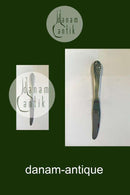 H.C. Andersen Eventyr Barnekniv i Sølv. Prinsessen på Ærten.