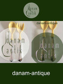 露易丝-科尔银质和角质餐具套装