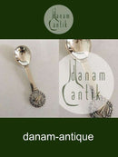 Evald Nielsen Sølvske med Håndværker Ornament