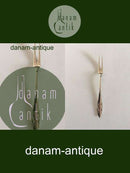 Delt Lilje Sølv Pålægsgaffel Frigast