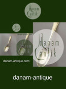 COHR "Dobbeltriflet" Spiseske i Sølv