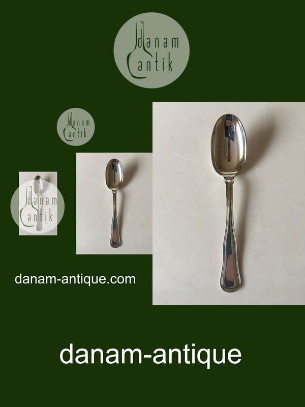 COHR Dobbeltriflet Dessertske i Sølv