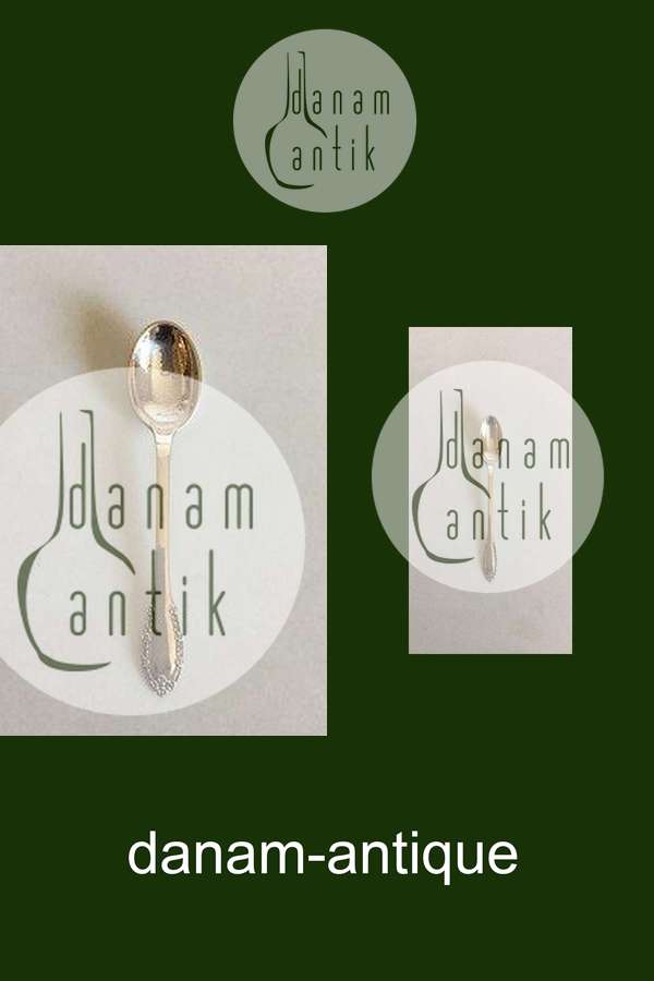 Evald Nielsen  Sølv No 17 Dessertske