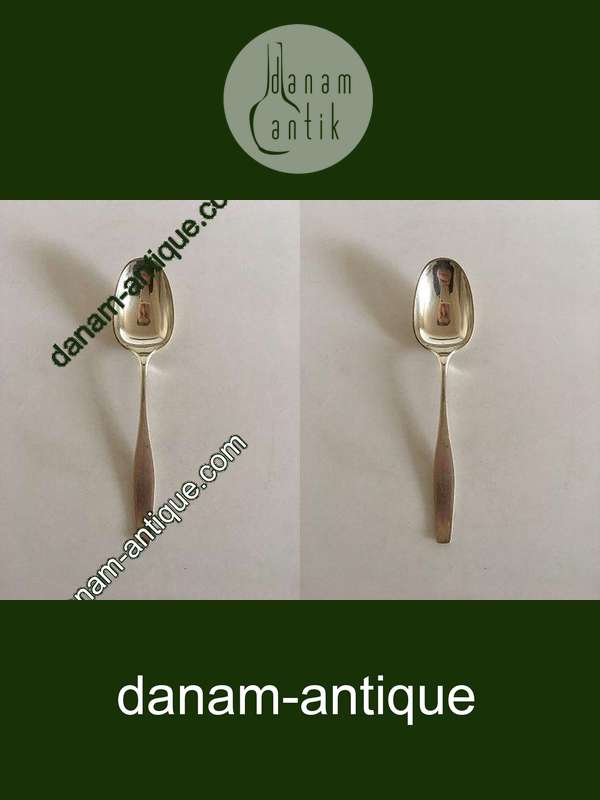 Hans Hansen Charlotte Sterling Sølv Dessert Ske