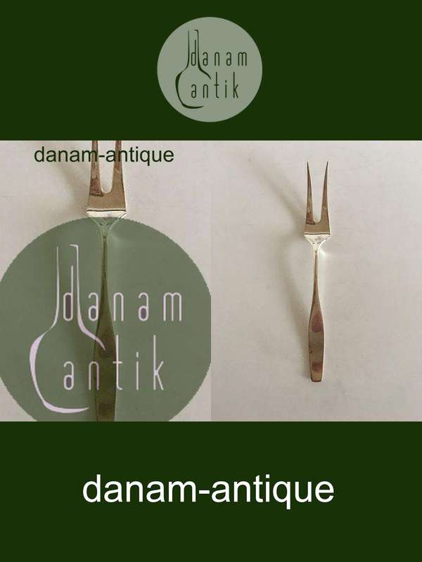 Hans Hansen Charlotte Sterling Sølv Kødgaffel