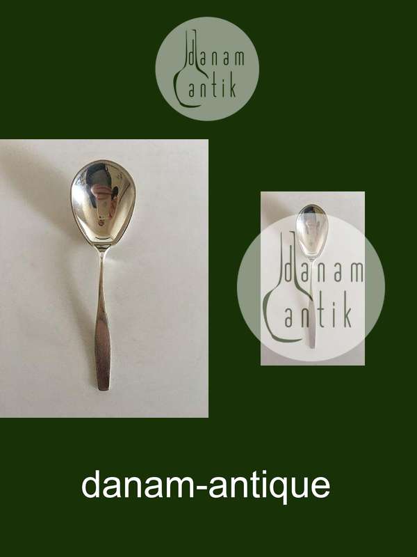 Hans Hansen Charlotte Sterling Sølv Kompot Ske