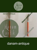 Hans Hansen Amalie Spisekniv med Orange Emalje Håndtag