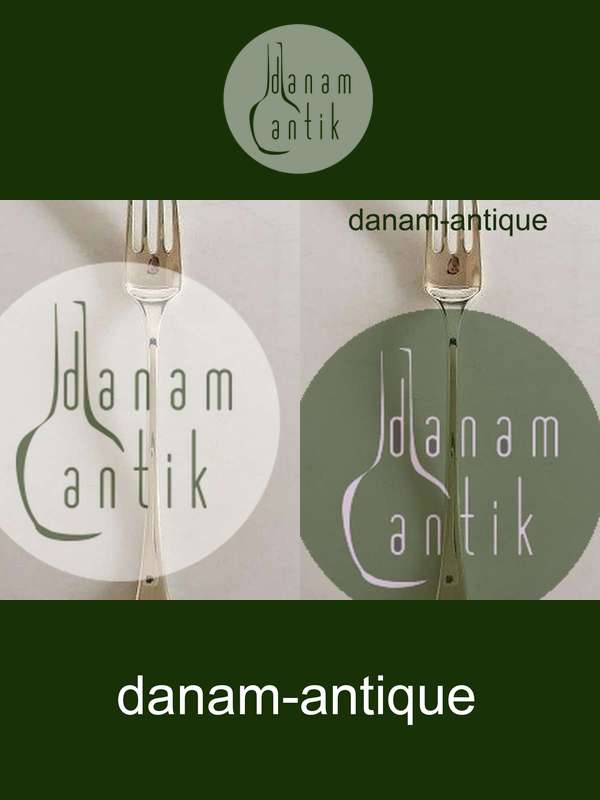 Hans Hansen Kristine Sterling Sølv Spisegaffel