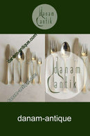 Hans Hansen Sterling Sølv  Kristine bestiksæt til 8 personer, 48 dele.