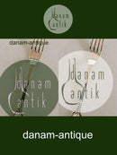 Evald Nielsen No. 3 Frokostgaffel i Sølv