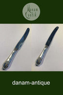 Evald Nielsen No 6 Sterling Sølv Frugtkniv/Barnekniv