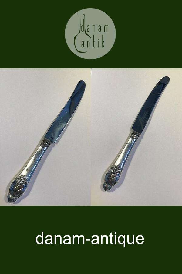 Evald Nielsen No 6 Sterling Sølv Frugtkniv/Barnekniv