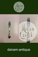 Evald Nielsen Sølv Spisegaffel no. 12