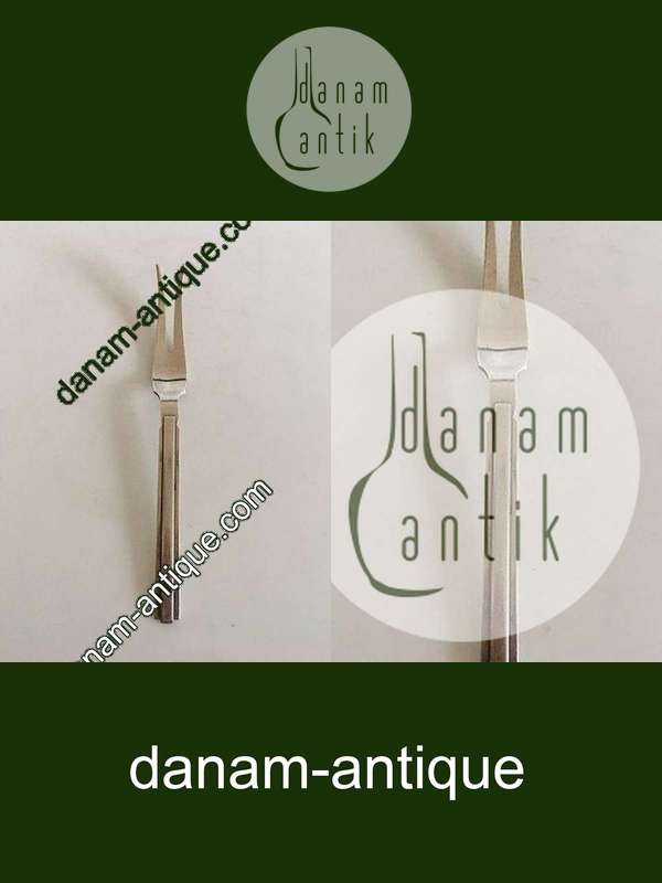 Hans Hansen Arvesølv No 18 Sterling Sølv Kødgaffel