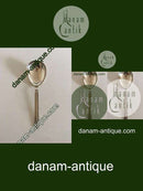 汉斯-汉森传家宝银质No 18纯银中号服务勺