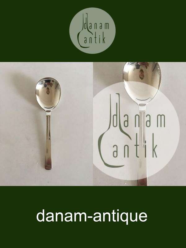 汉斯-汉森（Hans Hansen）传家银器No.17纯银汤匙/果酱汤匙