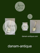 Ball Silver Servierlöffel/Gabel S. Chr. Fogh