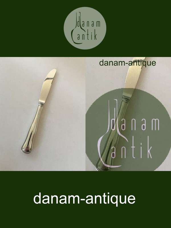 COHR "Dobbeltriflet" Frokostkniv i Sølv