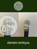 H.C. Andersen Silber Baby Knife Märchen Die Hirtin und der Schornsteinfeger