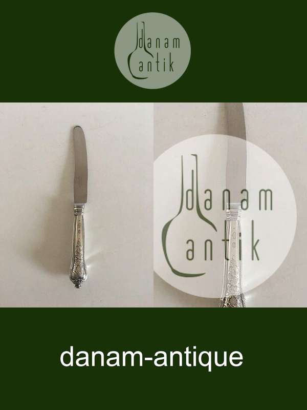 Anton Michelsen Rosenborg Sterling Sølv Spisekniv