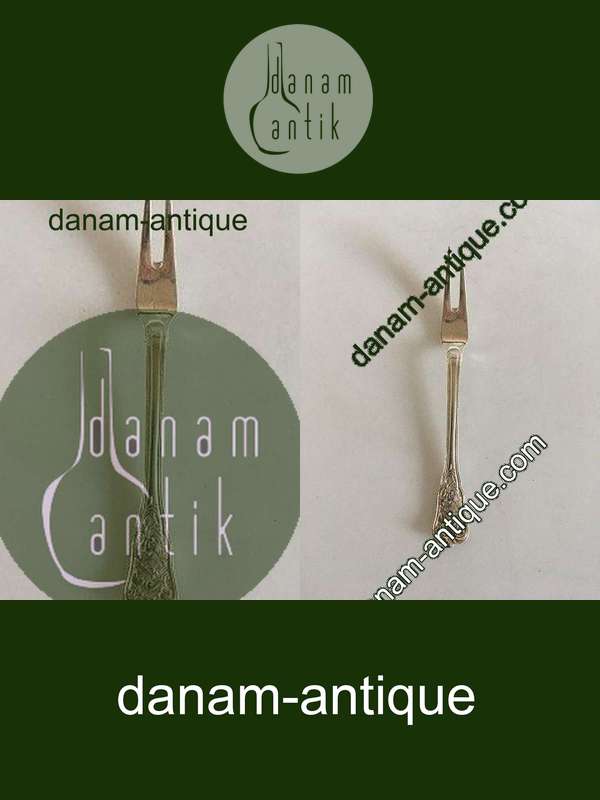 Anton Michelsen Rosenborg Pålægsgaffel i Sterling Sølv