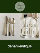 Hans Hansen Sterling Silber Nr. 15 Besteckset für 6 Personen. 18 Teile.