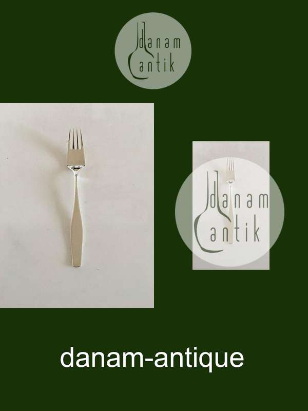 Hans Hansen Charlotte Sterling Sølv Frokostgaffel