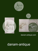 Split Lily Silber Zuckerlöffel