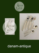 "Tulip" Anton Michelsen Sterling Sølv Bestik Sæt til 12 Personer. 72 Dele