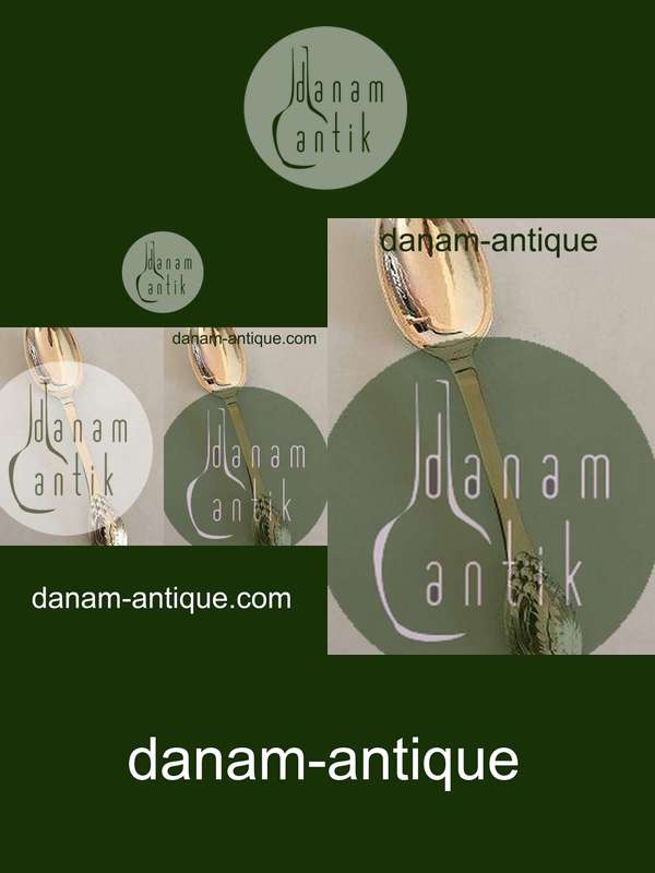 Evald Nielsen No. 6 Dessertske i Sølv