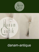 "Rosenborg" Anton Michelsen Sterling Sølv Barnegaffel