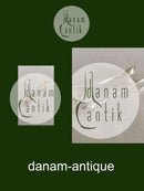 Evald Nielsen No. 3 Sølv Sukkertang