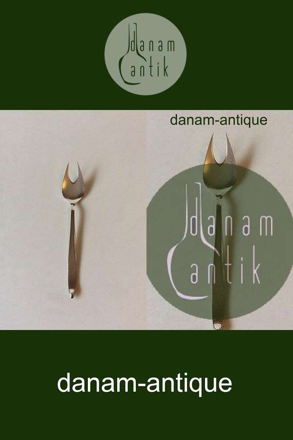 Cohr Mimosa Sterling Silber Fleischgabel