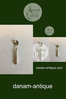 W.&S.ソレンセンエッグスプーン（シルバー＆ステンレス）ダブルトリプレット