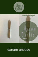 Hans Hansen Sterling Sølv og Rustfrit Stål Charlotte Lagkagekniv