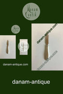 ハンセン スターリングシルバー＆ステンレススチール シャルロットチーズナイフ