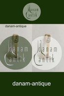 H.C. Andersen Fairy Tale Pusher in Silber. Das Mädchen mit den Lockenstöcken