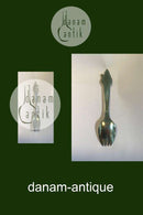 H.C. Andersen Märchen Kinder "Löffel" in Silber. Die Prinzessin auf der Erbse