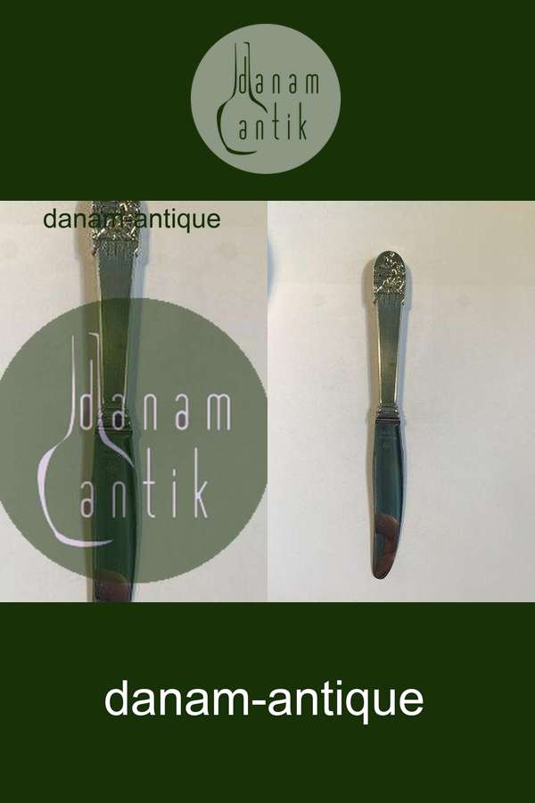 H.C. Andersen Eventyr Barnekniv i Sølv. Svinedrengen.