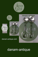 Evald Nielsen No. 16 Salatsæt i Sølv og stål