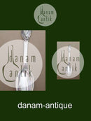 Evald Nielsen Silber Löffel Nr. 6 Maßnahmen 16,2cm