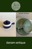 Rörstrand Blå Koka Lågfad med håndtag