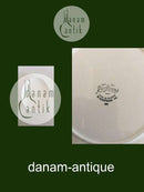 Rørstrand "Hvid Eld" Tallerken No. 551. Hertha Bengtson Stel